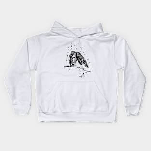 Owl in love Kids Hoodie